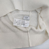 SLOBE IENA リネン混ノースリーブニット 定価9900円 セーター ニット 25SS オフホワイト レディース スローブイエナ【中古】6-0429S∞