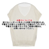 SLOBE IENA リネン混ノースリーブニット 定価9900円 セーター ニット 25SS オフホワイト レディース スローブイエナ【中古】6-0429S∞