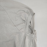 TANG 空紡糸天竺半袖PO 定価9130円 2315203 半袖Ｔシャツ カットソー ライトグレー レディース タング【中古】6-0429S∞