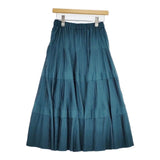 Gipsy BLUE プリーツ ロングスカート グリーン レディース ジプシー【中古】6-0223M∞