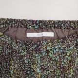 FRAMeWORK ガーデンフラワースカート 定価18700円 ロングスカート ブラウン マルチカラー レディース フレームワーク【中古】6-0223M∞