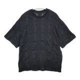 Nomine レースTシャツ 定価5940円 半袖Ｔシャツ カットソー ブラック レディース ノミネ【中古】6-0429S∞