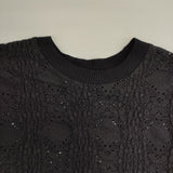 Nomine レースTシャツ 定価5940円 半袖Ｔシャツ カットソー ブラック レディース ノミネ【中古】6-0429S∞