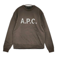 A.P.C. スウェットライクロングスリーブカットソー サイズXS スウェット チャコールグレー レディース アーペーセー【中古】5-1001M♪