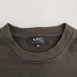 A.P.C. スウェットライクロングスリーブカットソー サイズXS スウェット チャコールグレー レディース アーペーセー【中古】5-1001M♪
