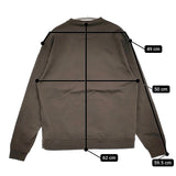 A.P.C. スウェットライクロングスリーブカットソー サイズXS スウェット チャコールグレー レディース アーペーセー【中古】5-1001M♪