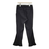 La TOTALITE ジャージー ポリエステルストレッチスラックス パンツ ブラック レディース ラトータリテ【中古】6-0223G∞