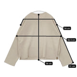 studio clip SC243424-1 スナップボタン コットンニット カーディガン ベージュ レディース スタディオクリップ【中古】5-1224M∞