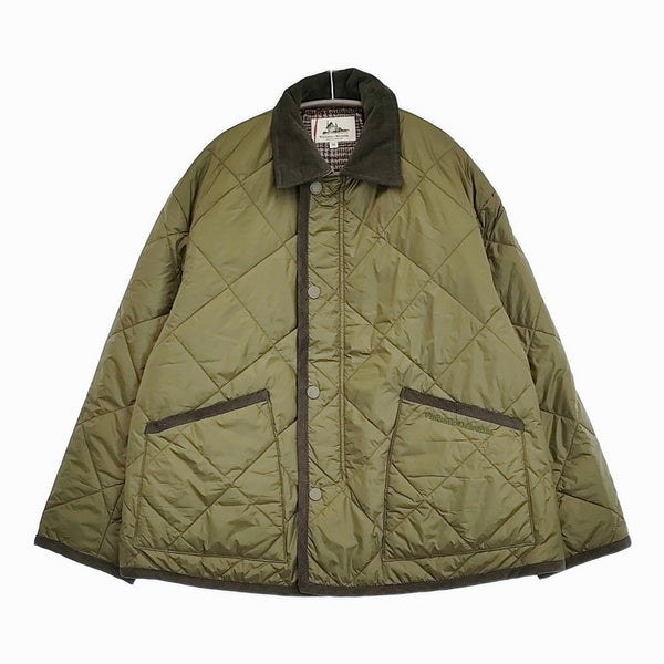 Vincent et Mireille 未使用品 中綿ブルゾン コート サイズ38 キルティングジャケット カーキ レディース バンソンエミレイユ【中古】5-1026T♪