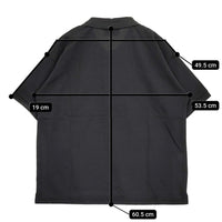 coen PENNEYS ペニーズ別注 ポロシャツ 7625-603-0546 サイズL ポロシャツ 25SS ブラック レディース コーエン【中古】5-0930S♪