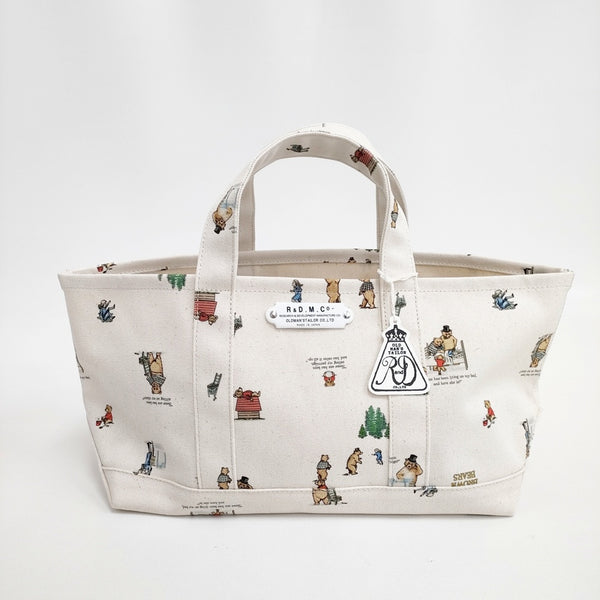 R&D.M.Co- 25SS BROWN BEARS TOTE BAG S ブラウンベアーズ 定価32560円 トートバッグ キナリ 多色 レディース オールドマンズテーラー【中古】5-1014G◎