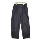 MHL. 596-2240500 FADED COTTON TWILL 定価31900円 サイズS パンツ 22AW 濃紺 ネイビー メンズ エムエイチエル【中古】5-1220G∞