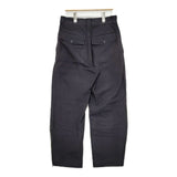 MHL. 596-2240500 FADED COTTON TWILL 定価31900円 サイズS パンツ 22AW 濃紺 ネイビー メンズ エムエイチエル【中古】5-1220G∞