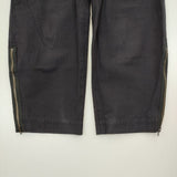 MHL. 596-2240500 FADED COTTON TWILL 定価31900円 サイズS パンツ 22AW 濃紺 ネイビー メンズ エムエイチエル【中古】5-1220G∞