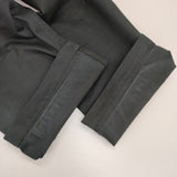 MHL. 595-8140500 SANFORISED COTTON DRILL シンチバック ワーク パンツ ブラック レディース エムエイチエル【中古】5-1224G∞