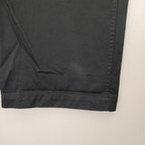 MHL. 595-8140500 SANFORISED COTTON DRILL シンチバック ワーク パンツ ブラック レディース エムエイチエル【中古】5-1224G∞