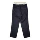 MHL. 525-5243501 ウール パンツ 濃紺 ネイビー レディース エムエイチエル【中古】5-1120T∞