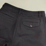 MHL. 525-5243501 ウール パンツ 濃紺 ネイビー レディース エムエイチエル【中古】5-1120T∞