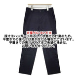 MHL. 525-5243501 ウール パンツ 濃紺 ネイビー レディース エムエイチエル【中古】5-1120T∞