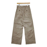 MHL. 595-2240507 BRUSHED COTTON DRILL パンツ 22AW グレー レディース エムエイチエル【中古】5-1120T∞