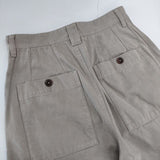 MHL. 595-2240507 BRUSHED COTTON DRILL パンツ 22AW グレー レディース エムエイチエル【中古】5-1120T∞