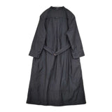 MHL. 595-9258501 LIGHT MOLESKIN CHORE DRESS シャツワンピ ワンピース ネイビー レディース エムエイチエル【中古】5-1224M∞