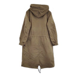 MHL. PROOFED COTTON DRILL COAT サイズ1 595-6210504 定価69300円 ライナー付き モッズコート カーキ レディース エムエイチエル【中古】5-1026T♪