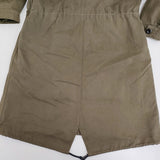 MHL. PROOFED COTTON DRILL COAT サイズ1 595-6210504 定価69300円 ライナー付き モッズコート カーキ レディース エムエイチエル【中古】5-1026T♪