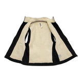 MHL. 595-226351 サイズ2 裏ボア ジップアップ ベスト ネイビー レディース エムエイチエル【中古】5-1121T♪