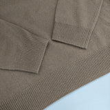 MHL. 595-3263504 WASHABLE DRY WOOL セーター ニット 23AW ブラウン レディース エムエイチエル【中古】5-1120T∞