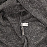 TANG コットン タートルネック 長袖Ｔシャツ カットソー ロンＴ グレー レディース タング【中古】5-1224M∞