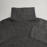 TANG コットン タートルネック 長袖Ｔシャツ カットソー ロンＴ グレー レディース タング【中古】5-1224M∞