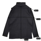 TANG コットン タートルネック 長袖Ｔシャツ カットソー ロンＴ ブラック レディース タング【中古】5-1224M∞