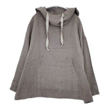 cinq symphonie ワイド フード パーカー グレー レディース サンクサンフォニー【中古】5-1224M∞