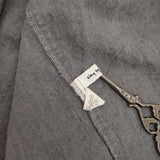 cinq symphonie ワイド フード パーカー グレー レディース サンクサンフォニー【中古】5-1224M∞