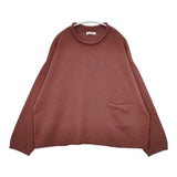 TANG プルオーバー チャイニーズラクーン ミンク混 セーター ニット ブラウン系 レディース タング【中古】5-1120T∞