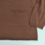 TANG プルオーバー チャイニーズラクーン ミンク混 セーター ニット ブラウン系 レディース タング【中古】5-1120T∞