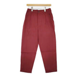 cinq symphonie イージーパンツ パンツ レッド レディース サンクサンフォニー【中古】5-1224G∞