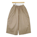 ゴーシュ カツラギ8分丈ワイドパンツ 定価30800円 G231-P031 パンツ ベージュ レディース ゴーシュ【中古】5-1224G∞