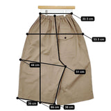 ゴーシュ カツラギ8分丈ワイドパンツ 定価30800円 G231-P031 パンツ ベージュ レディース ゴーシュ【中古】5-1224G∞