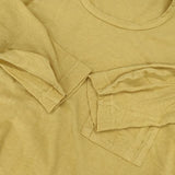 KAPITAL コットン ポケット付き 長袖Ｔシャツ カットソー ロンＴ イエロー レディース キャピタル【中古】6-0128M∞