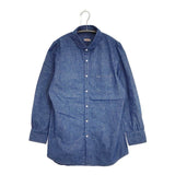 KAPITAL K1809LS062 ダンガリーシャツ 丸襟 1 S ブラウス シャツ ブルー レディース キャピタル【中古】6-0128M∞