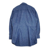 KAPITAL K1809LS062 ダンガリーシャツ 丸襟 1 S ブラウス シャツ ブルー レディース キャピタル【中古】6-0128M∞