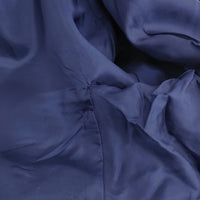 saqui blue spring jacket 定価65000円 サイズ38 スナップボタン テーラードジャケット ブルー レディース サキ【中古】5-1001M♪
