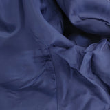 saqui blue spring jacket 定価65000円 サイズ38 スナップボタン テーラードジャケット ブルー レディース サキ【中古】5-1001M♪