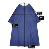 t.yamai paris 日本製 コットン ワンピース ブルー レディース ティ ヤマイ パリ【中古】6-0330M∞