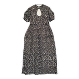 CLANE OPAL FLOWER ONEPIECE オパールフラワーワンピース 定価33000円 ワンピース 24SS ブラック ベージュ レディース クラネ【中古】6-0324S♪