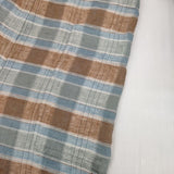 TOWAVASE Vetements de travail MULTI CHECK 定価63800円 オーバーオール 21-0015S サロペット ブルー ブラウン レディース トワヴァーズ【中古】6-0107M∞