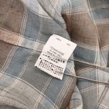 TOWAVASE Vetements de travail MULTI CHECK 定価63800円 オーバーオール 21-0015S サロペット ブルー ブラウン レディース トワヴァーズ【中古】6-0107M∞