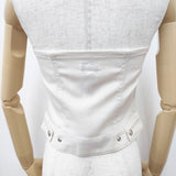 HYKE 新品 OXFORD STRAPLESS TOP 定価22000円 ビスチェ その他トップス アイボリー レディース ハイク【中古】5-1222G◎